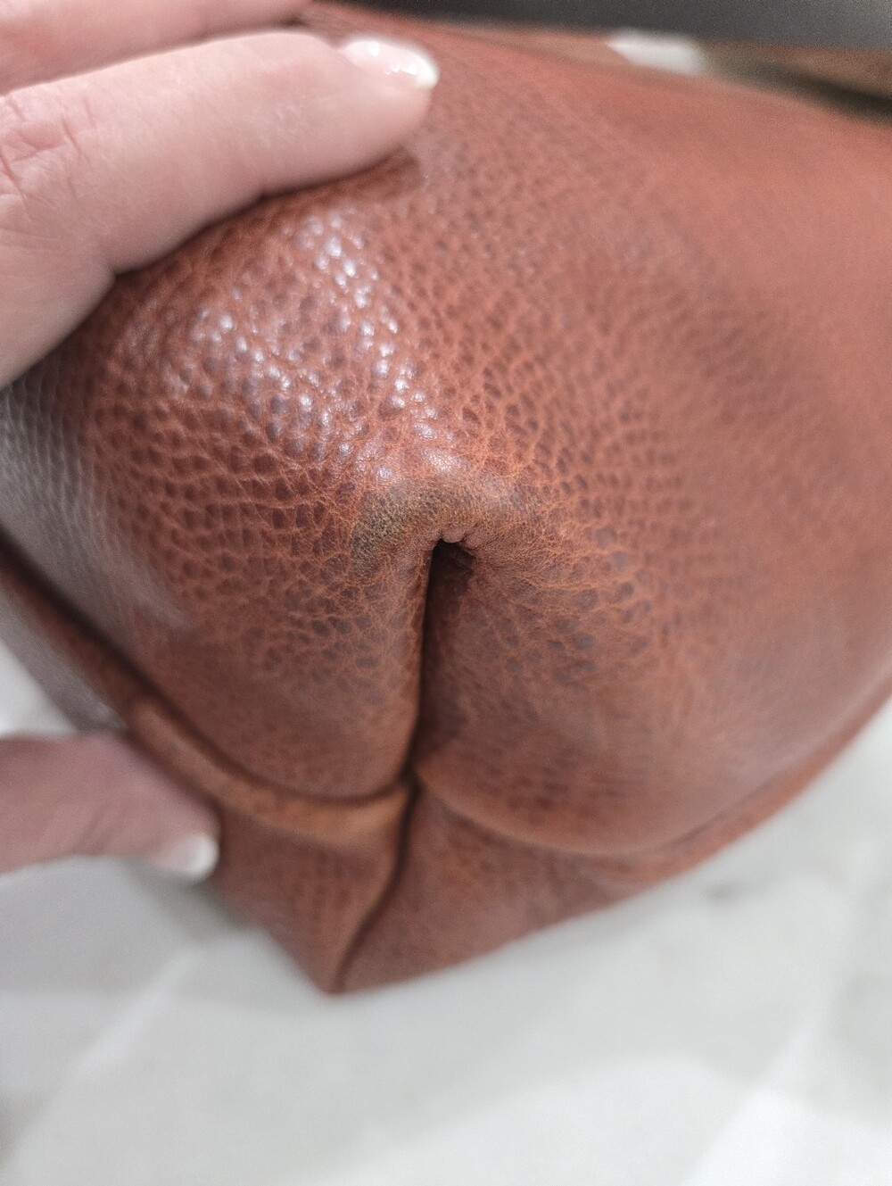 Portland Leather Goods Classic Small Tote In Nutmeg - Picture 8 of 10